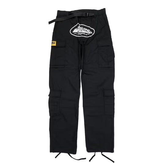 Corteiz 4Starz Special Edition Guerillaz Cargos Black/White