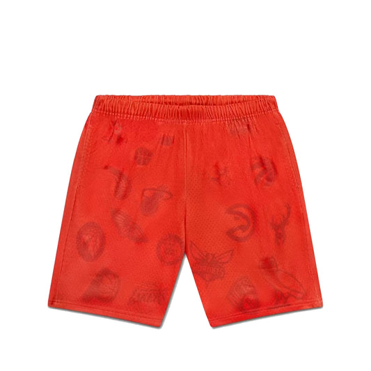 OVO NBA Team Icons Mesh Short Red