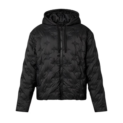 Louis Vuitton Icons Monogram Padded Hooded Blouson Black