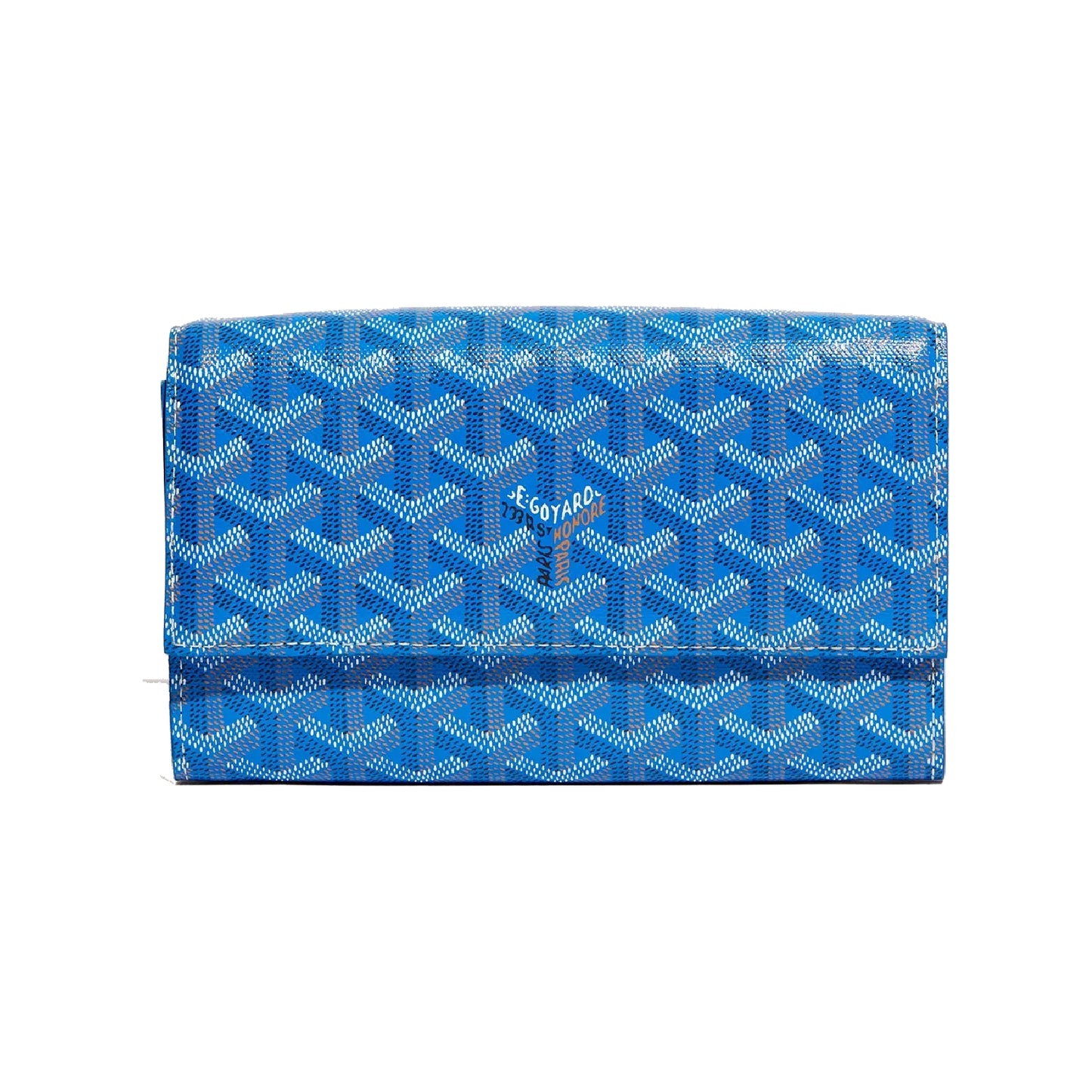 Goyard Varenne Continental Wallet Sky Blue