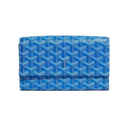 Goyard Varenne Continental Wallet Sky Blue