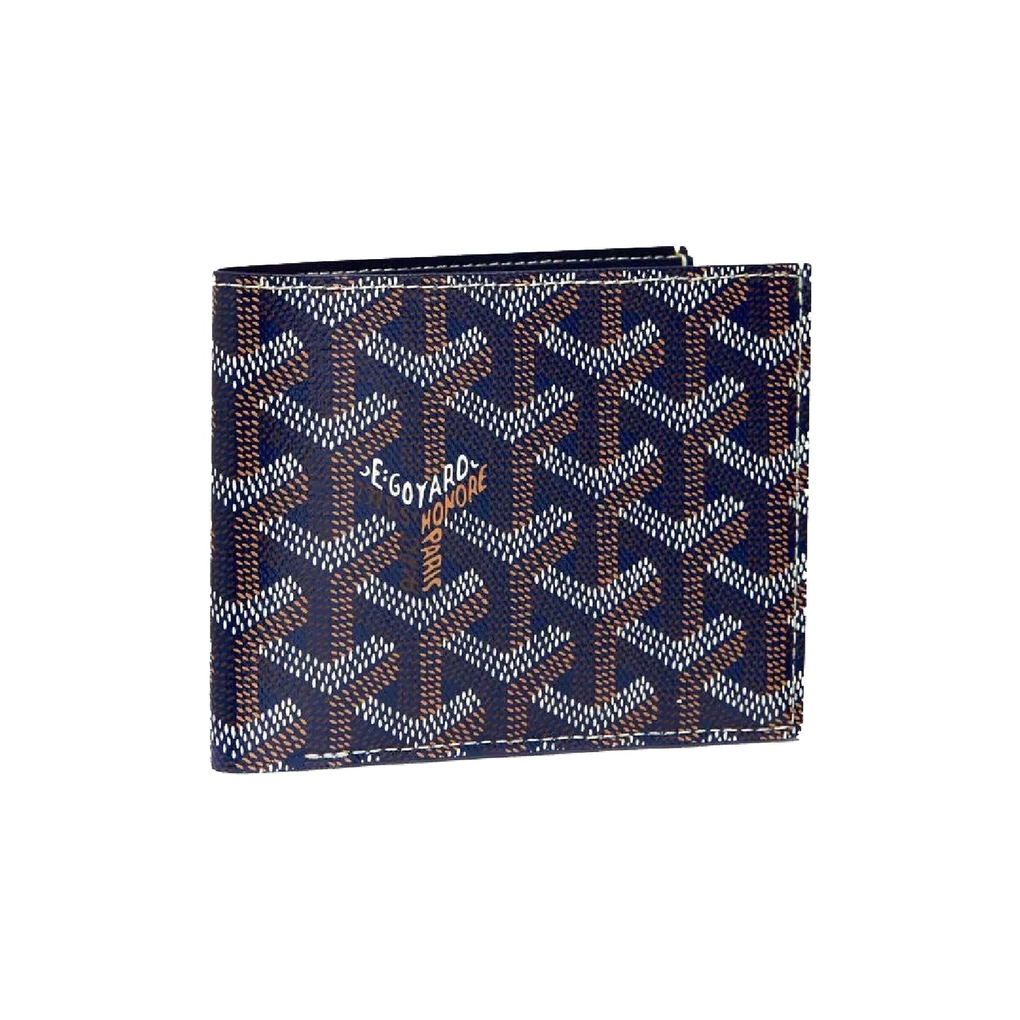 Goyard Victoire Wallet Navy Blue