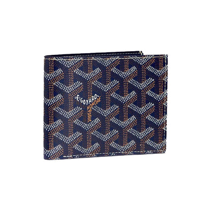 Goyard Victoire Wallet Navy Blue