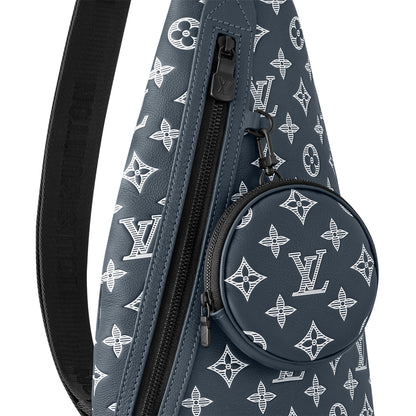 Louis Vuitton Duo Sling bag Navy Blue