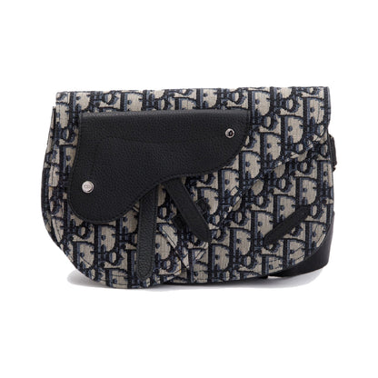 Christian Dior Essentials Oblique Jacquard Saddle Pouch