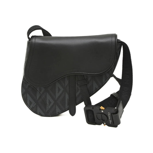 Dior Mini Saddle Bag Black