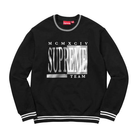 Supreme Team Crewneck Black