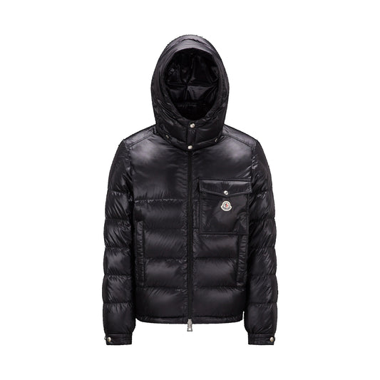 Moncler Wollaston Short Down Jacket Black