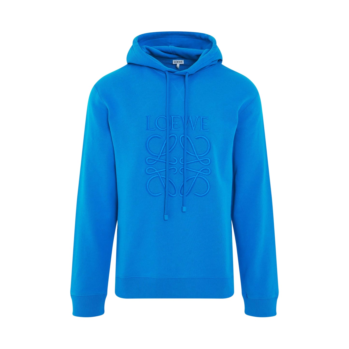 Loewe Anagram Hoodie In Dark Turquoise