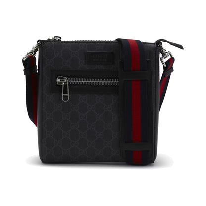 Gucci Messenger GG Supreme Small Black/Grey