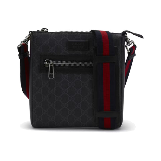 Gucci Messenger GG Supreme Small Black/Grey