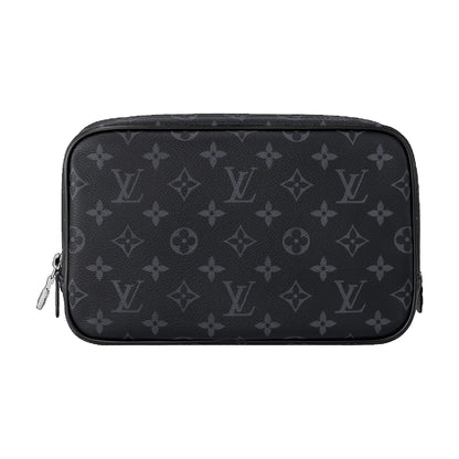 Louis Vuitton Monogram Eclipse GM Pouch Black