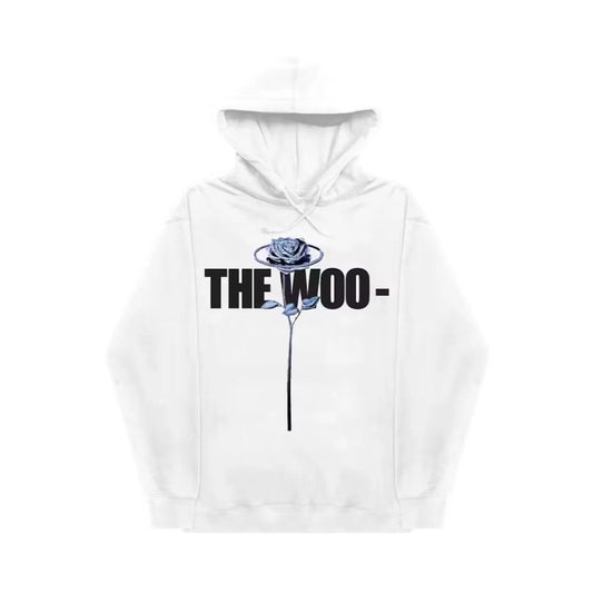 Vlone x Pop Smoke The Woo Hoodie White