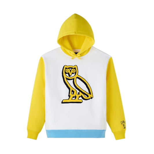 OVO The Simpsons Homer Hoodie White/Yellow