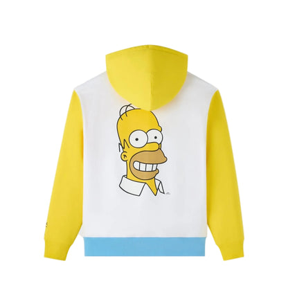 OVO The Simpsons Homer Hoodie White/Yellow