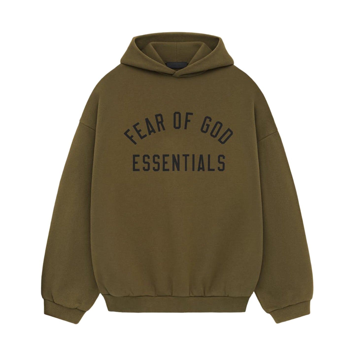 Fear of God Essentials Fleece Hoodie Olive