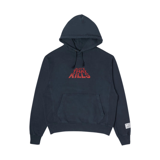 Gallery Dept ATK Stacked Lobo Hoodie Navy