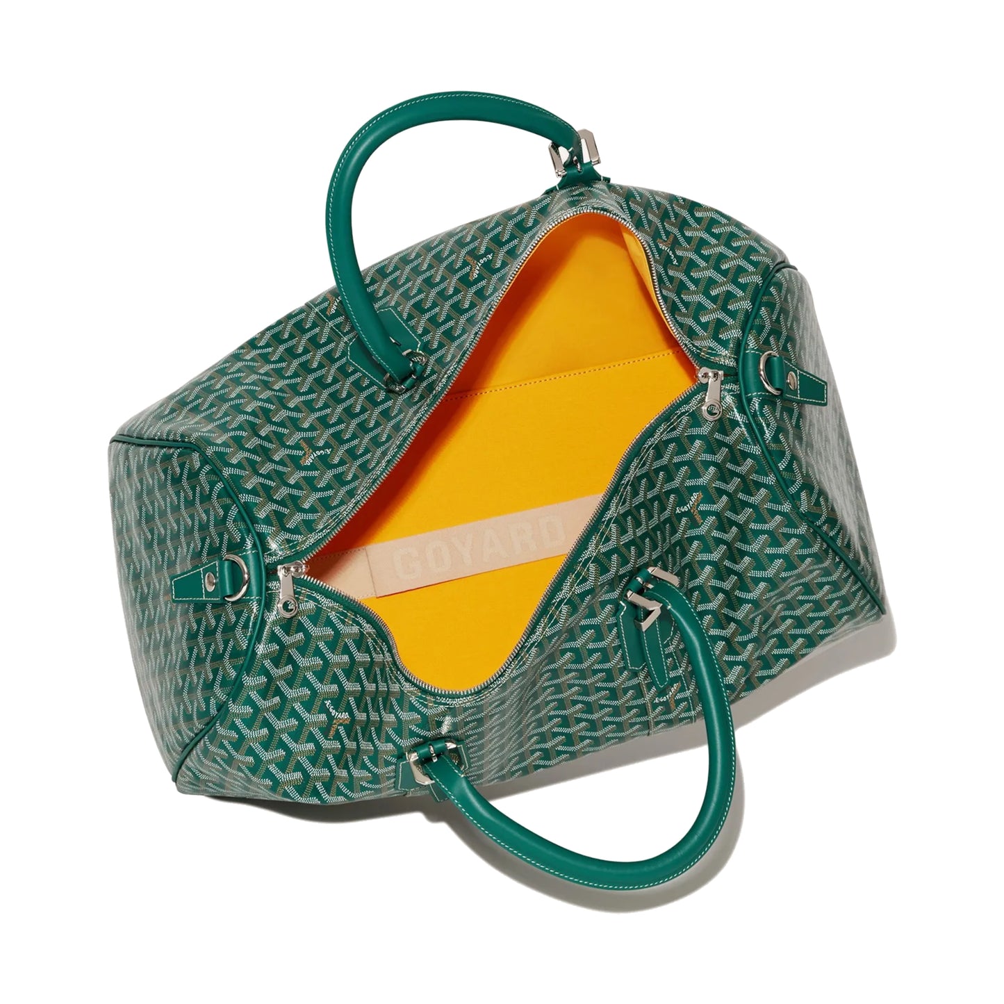 Goyard Boston 50 Duffle Bag Green