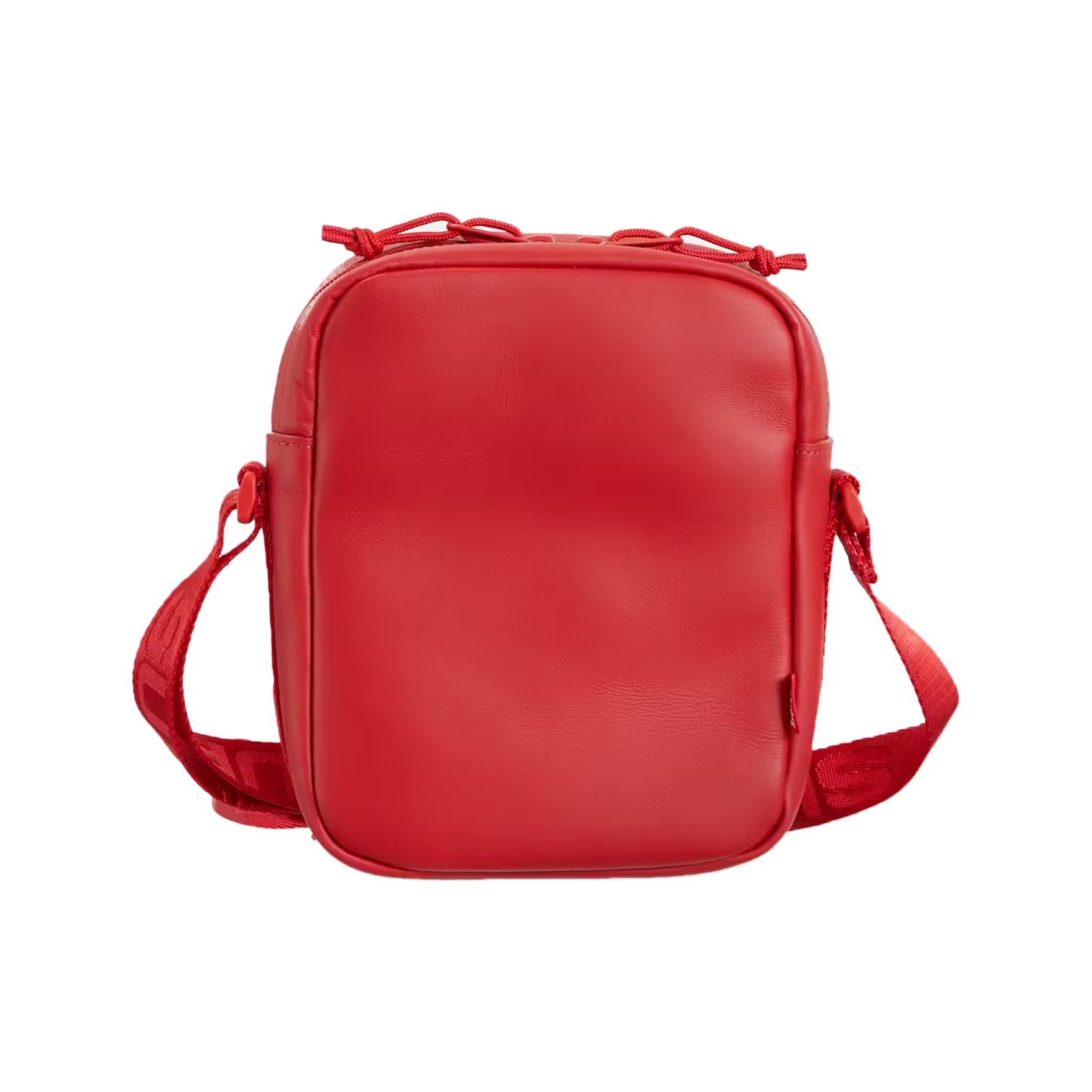Supreme Leather Shoulder Bag Red