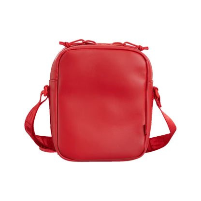 Supreme Leather Shoulder Bag Red