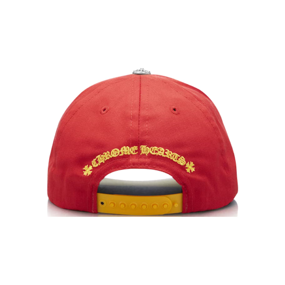 Chrome Hearts CH Baseball Hat Red/Yellow