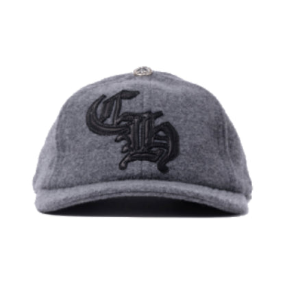 Chrome Hearts Wool CH Patch Trucker Hat Grey/Black