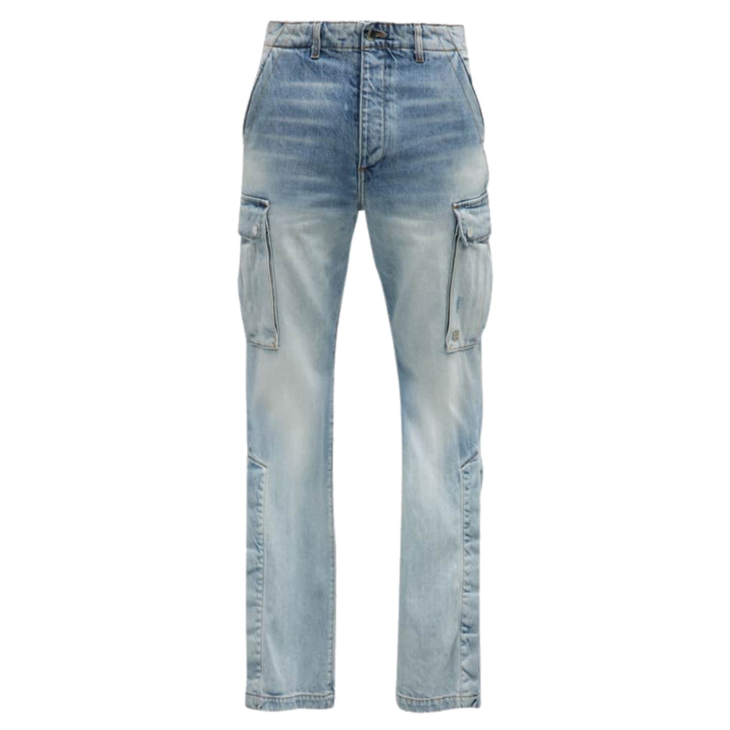 Amiri M65 Cargo Flare Jean Stone Indigo