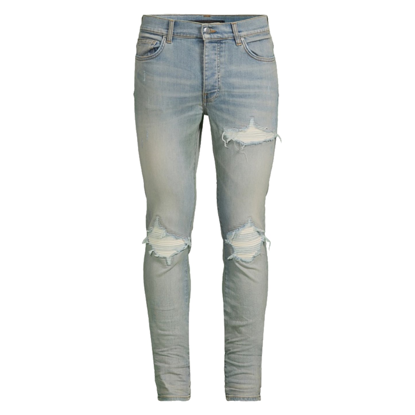 Amiri MX1 Ultrasuede Jean Indigo
