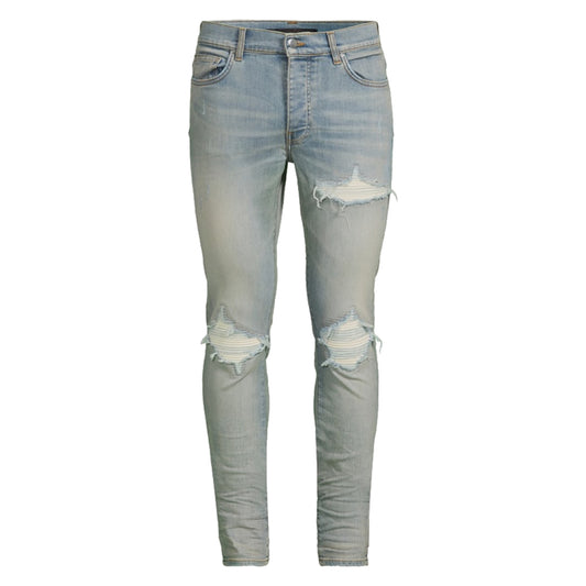 Amiri MX1 Ultrasuede Jean Indigo