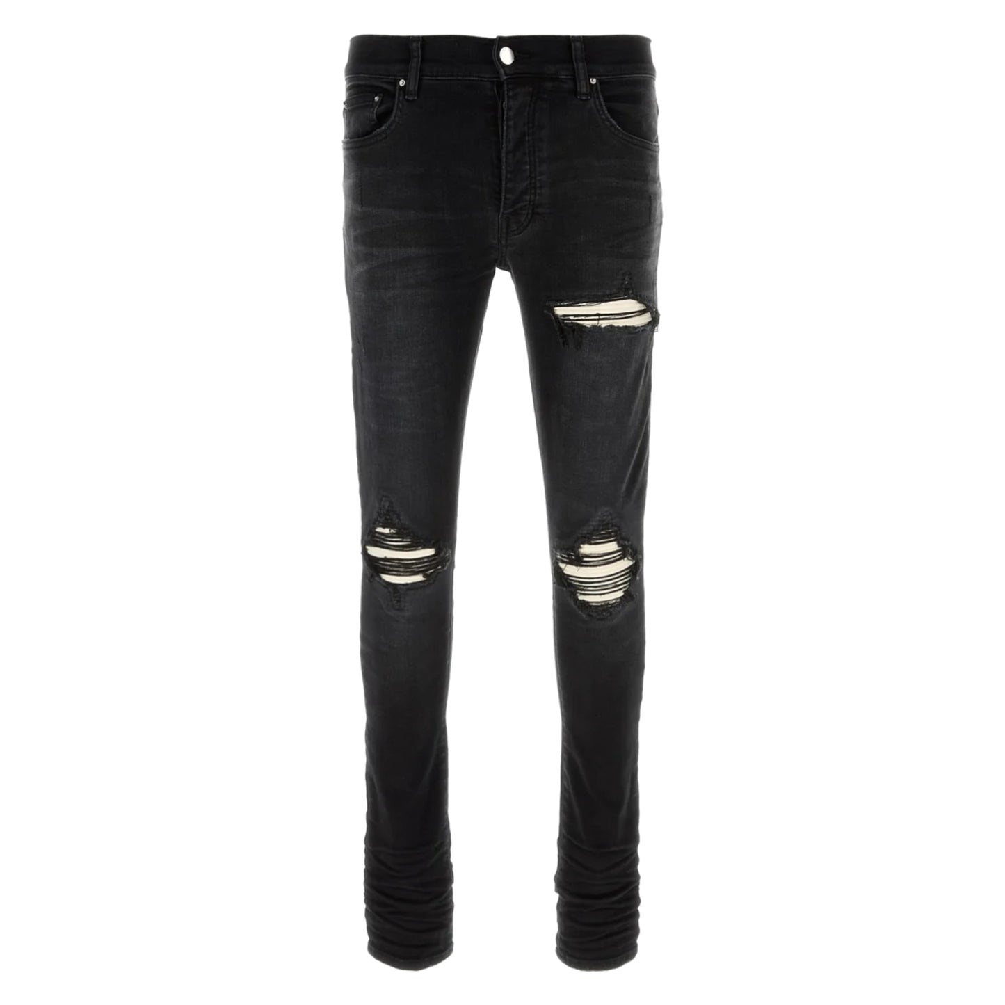 Amiri MX1 Ultrasuede Jean Black