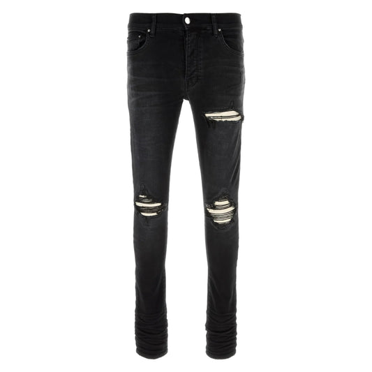 Amiri MX1 Ultrasuede Jean Black