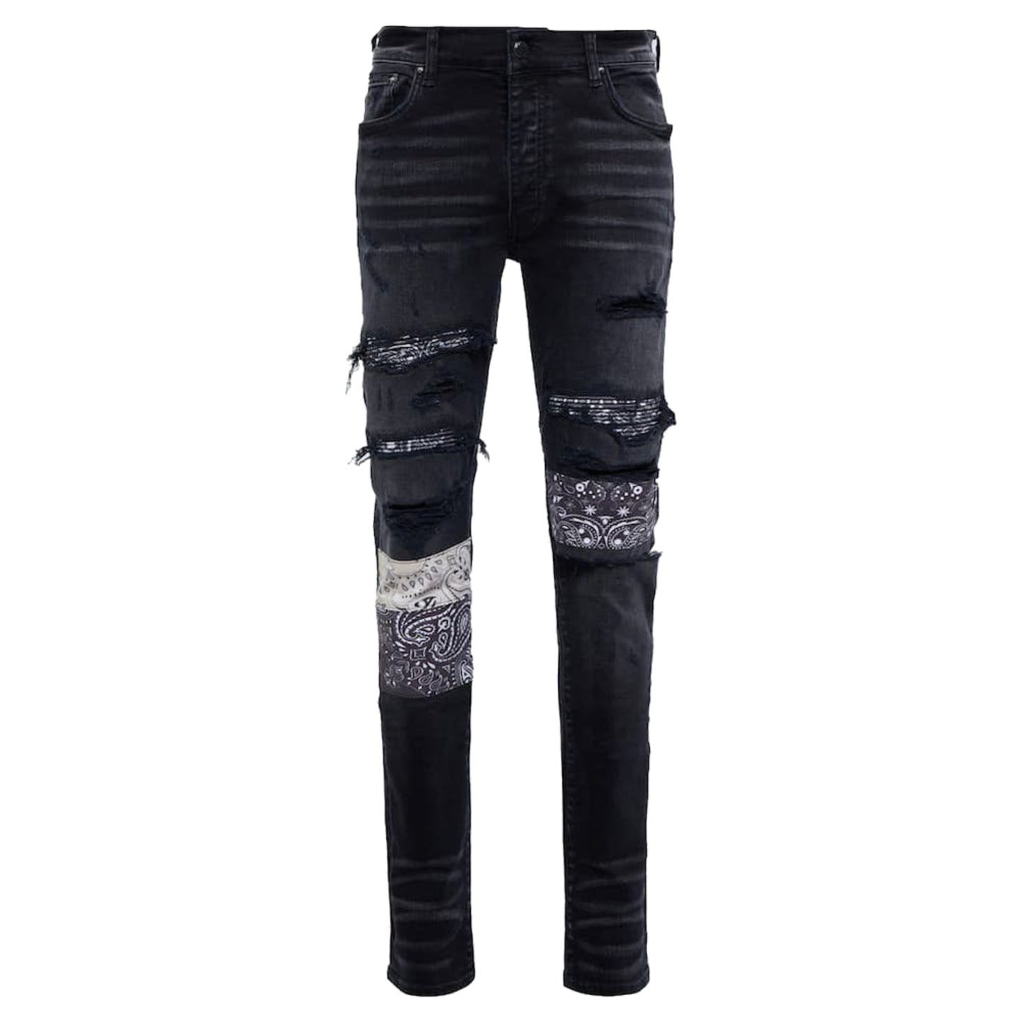 Amiri Bandana Jean Black