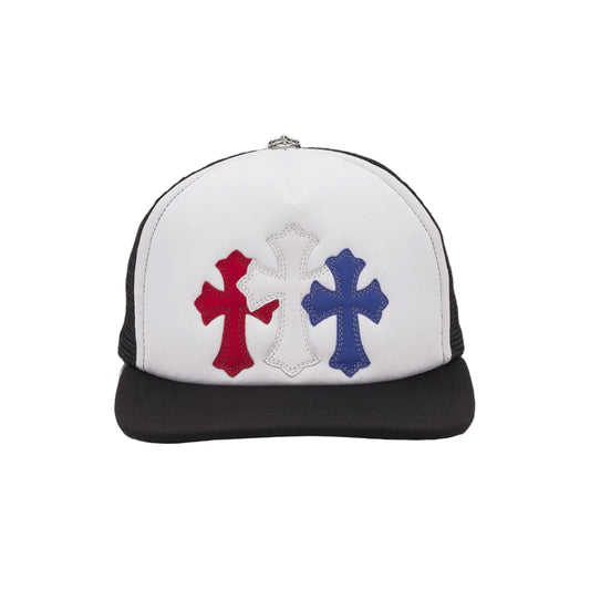 Chrome Hearts Trucker Hat Red/White/Blue