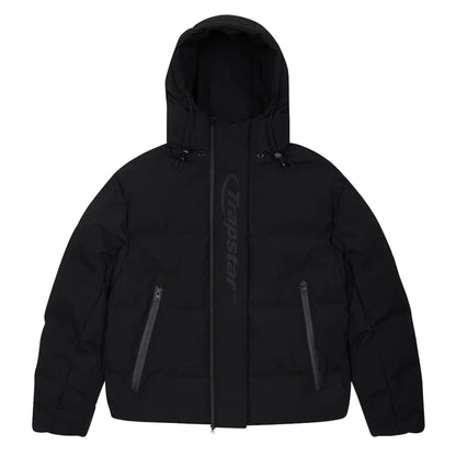 Trapstar Technical Hooded Puffer Jacket Black