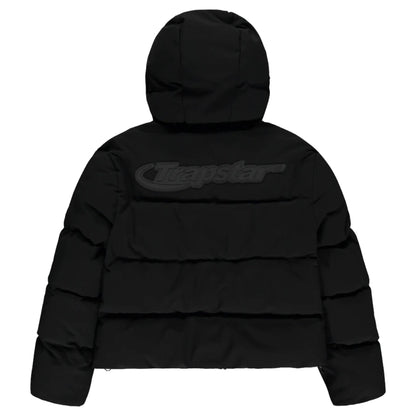 Trapstar Technical Hooded Puffer Jacket Black