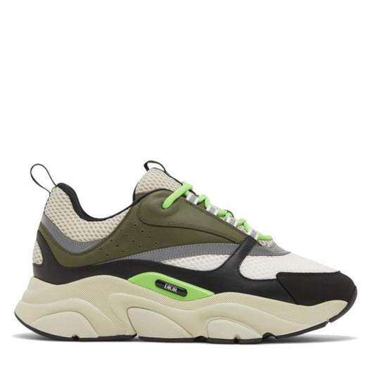 Dior B22 Sneaker Cream White Olive Black
