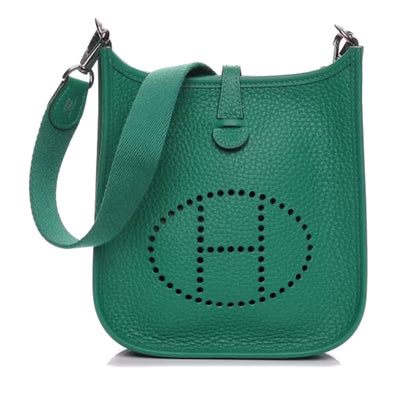 Hermes Evelyne Taurillon Clemence TPM Vert Vertigo