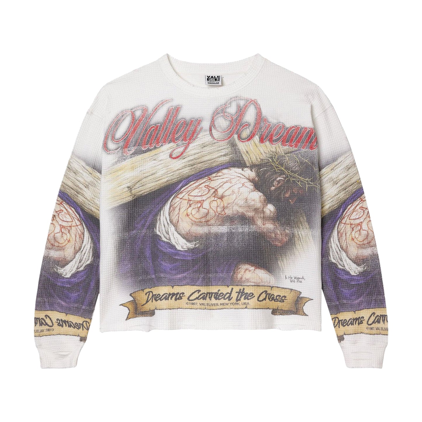 Vale Forever Sacrifice Thermal L/S Tee White