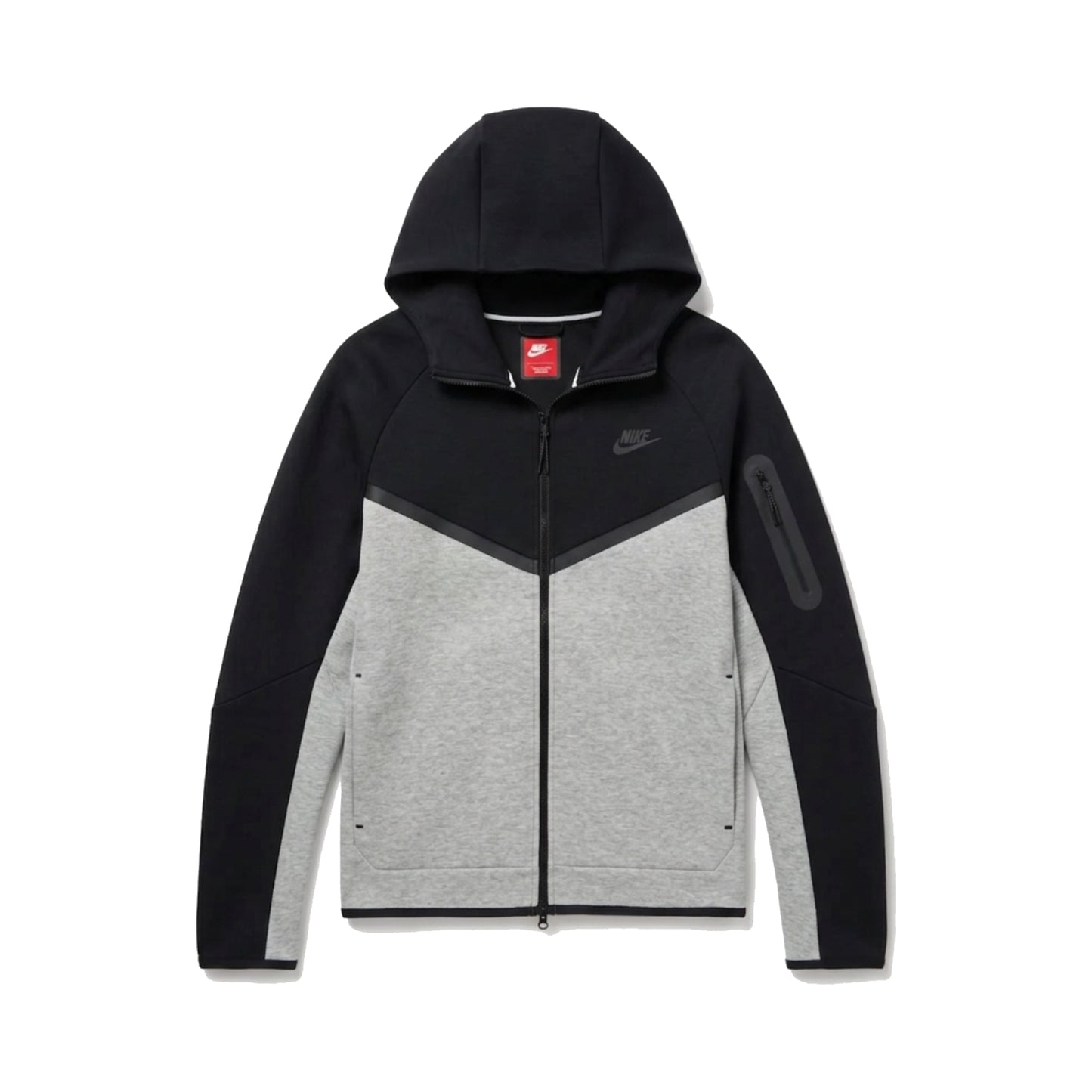 Nike Sportswear Tech Fleece Full-Zip Hoodie Dark Grey Heather/Black