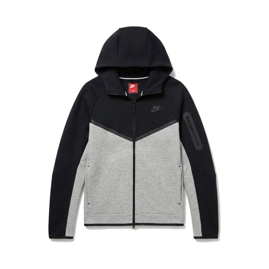 Nike Sportswear Tech Fleece Full-Zip Hoodie Dark Grey Heather/Black