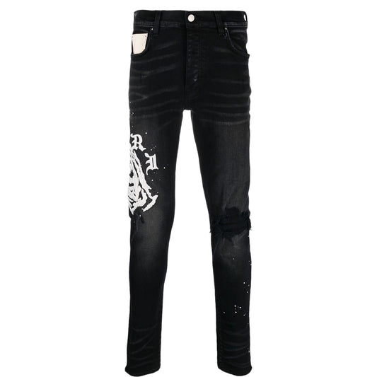 Amiri x Wes Lang Reaper Logo Jean