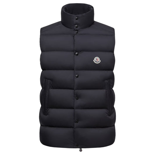 Moncler Tibb Down Vest Matte Black