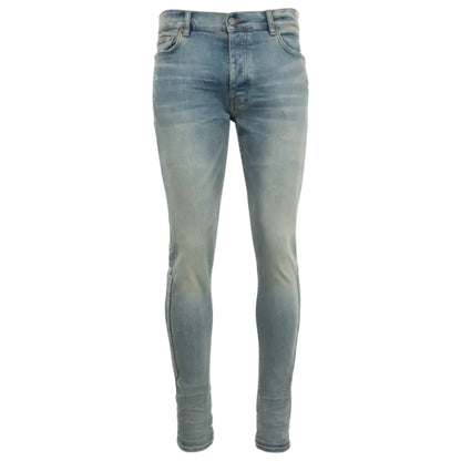 Amiri 3D Bones Skinny Jean Clay Indigo