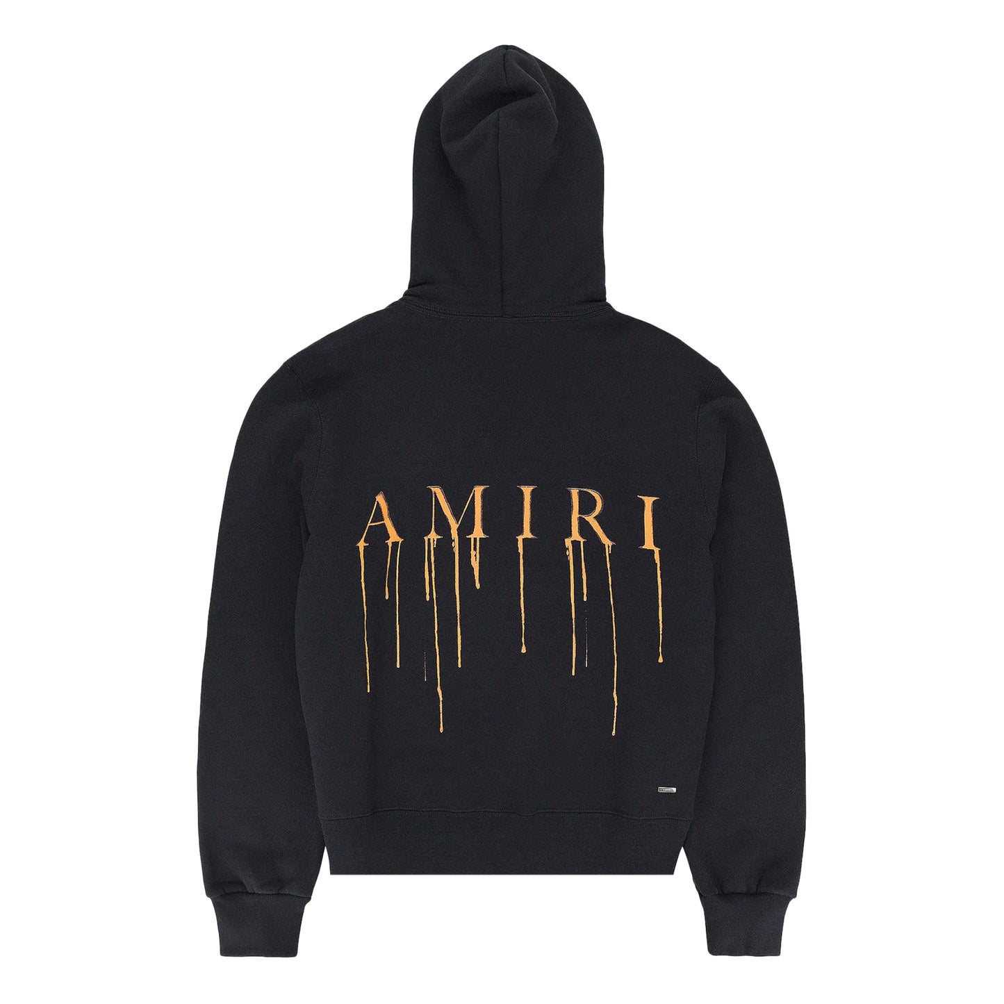 Amiri Spray Paint Hoodie Black/Orange