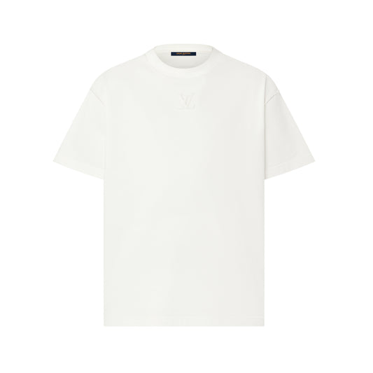 LV Icons Embossed LV T-Shirt White