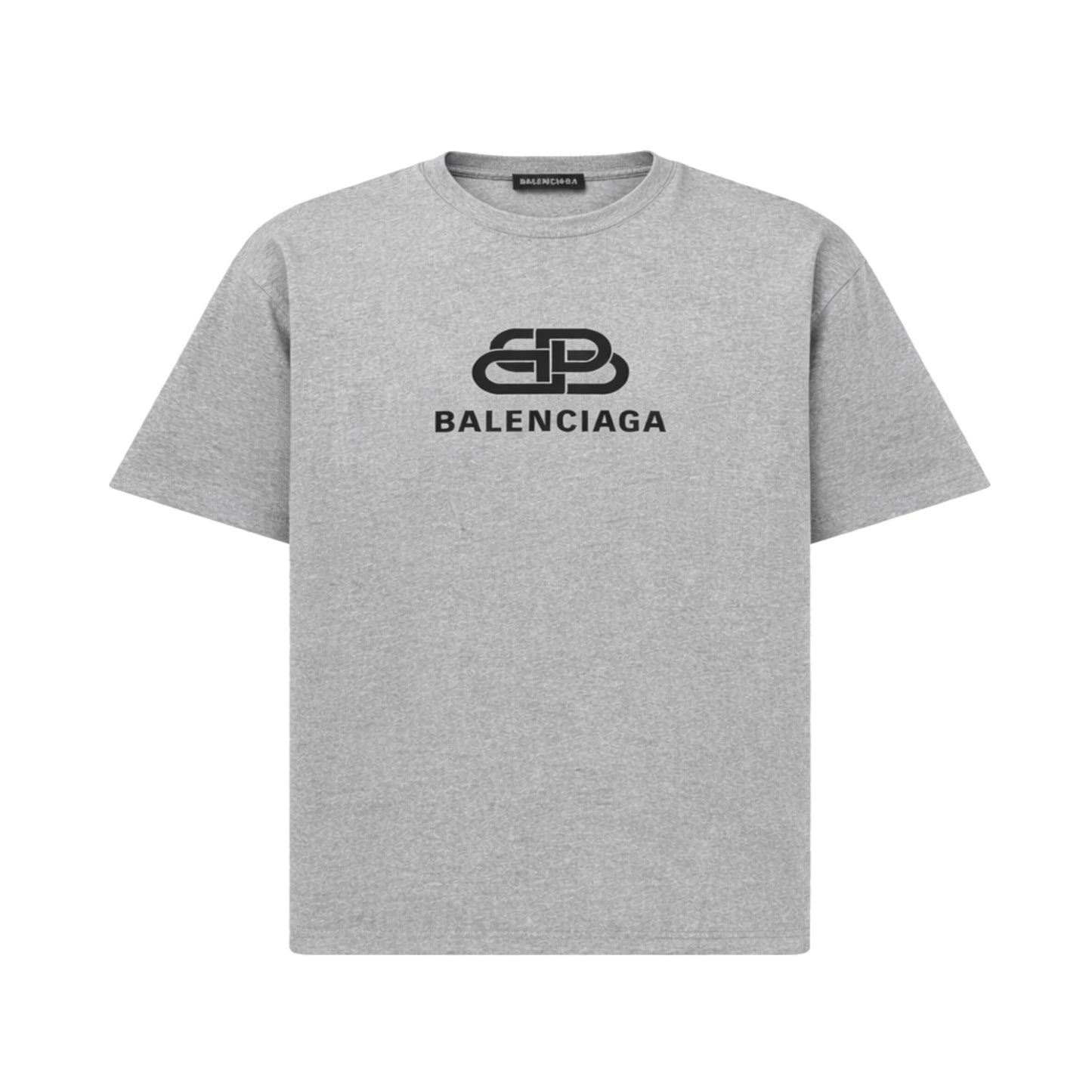 Balenciaga Logo T- Shirt Grey