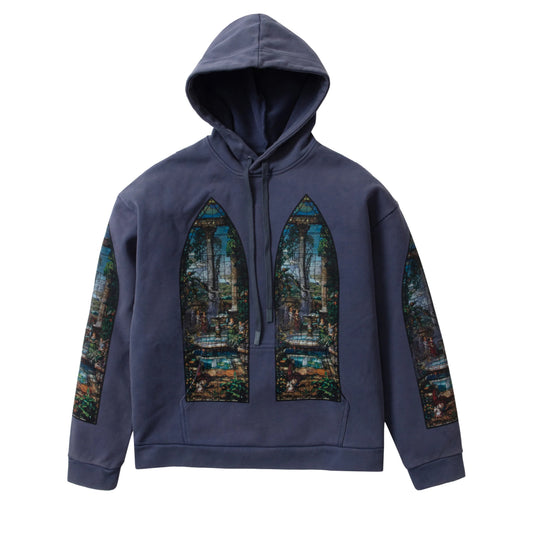 Who Decides War Indigo Apparent Hoodie