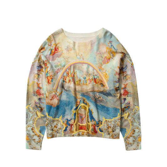 Who Decides War Multicolor Archaic Sweater