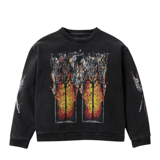 Who Decides War Ember Chapel Crewneck Sweater