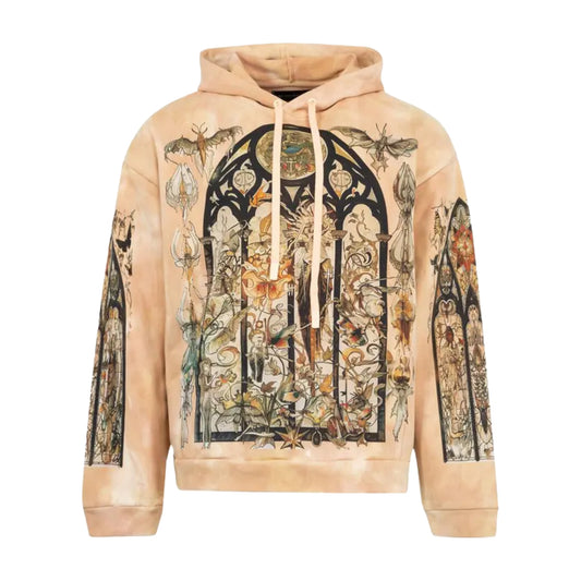 Who Decides Tan Gleaming Hoodie
